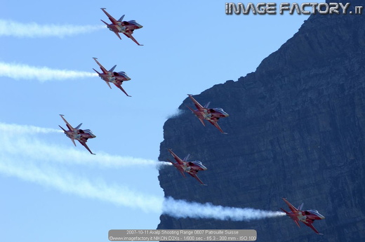2007-10-11 Axalp Shooting Range 0607 Patrouille Suisse